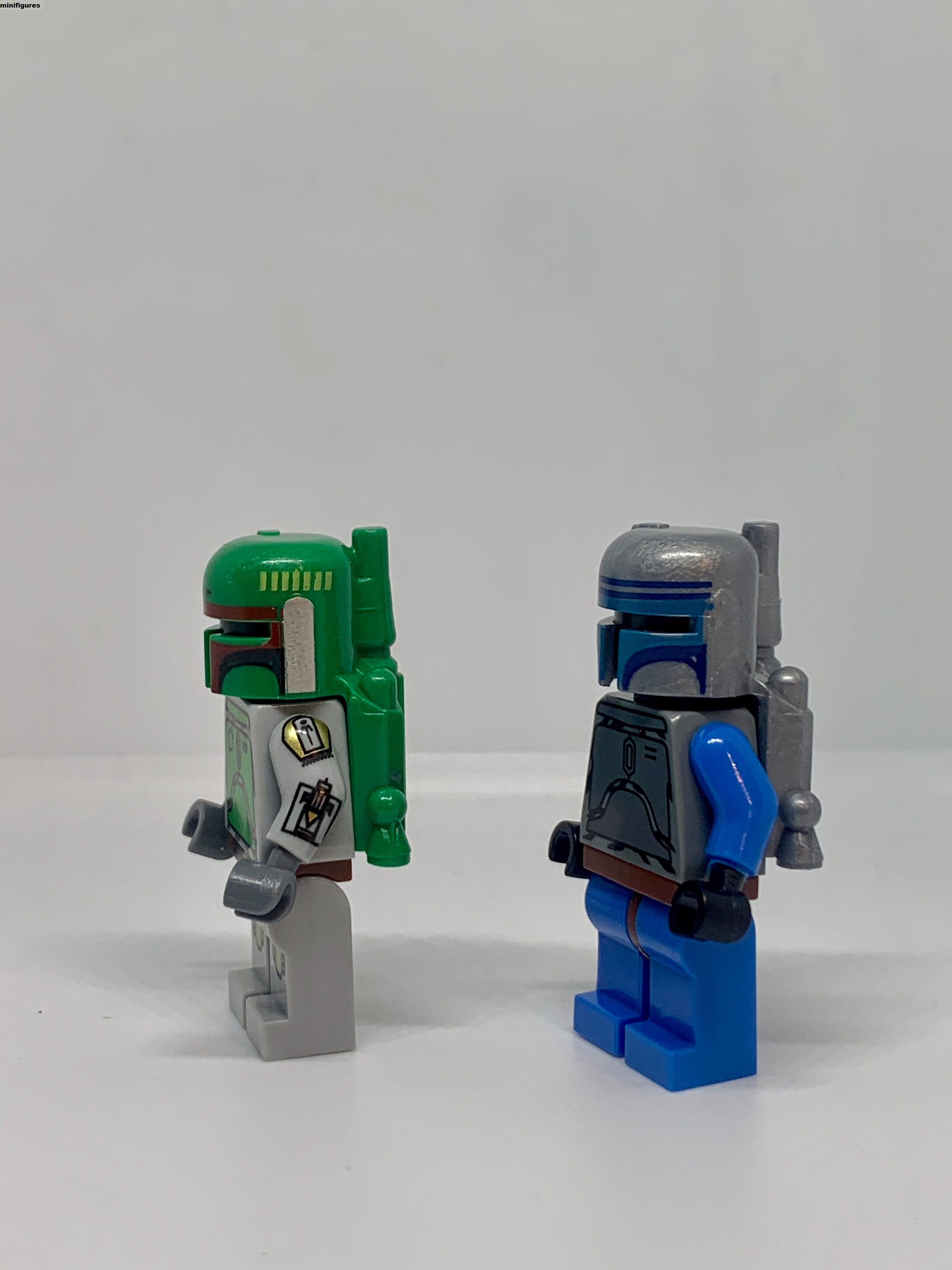 Classic Jango Fett And Boba Fett Star Wars Minifigures Cloud - Etsy