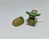 Baby Yoda Grogu Star Wars Minifigures The Mandalorian with backpack carrier