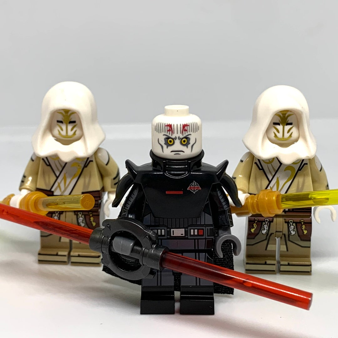 Grand Inquisitor and 2 Jedi Temple Guards Star Wars - Etsy Australia