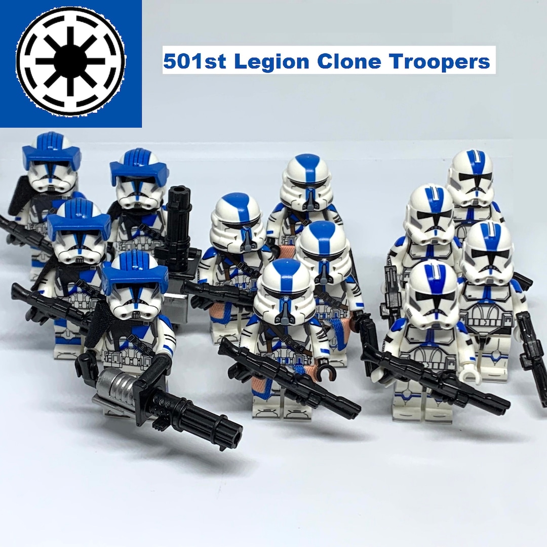 501st Minifigures Star Wars Airborne - Etsy