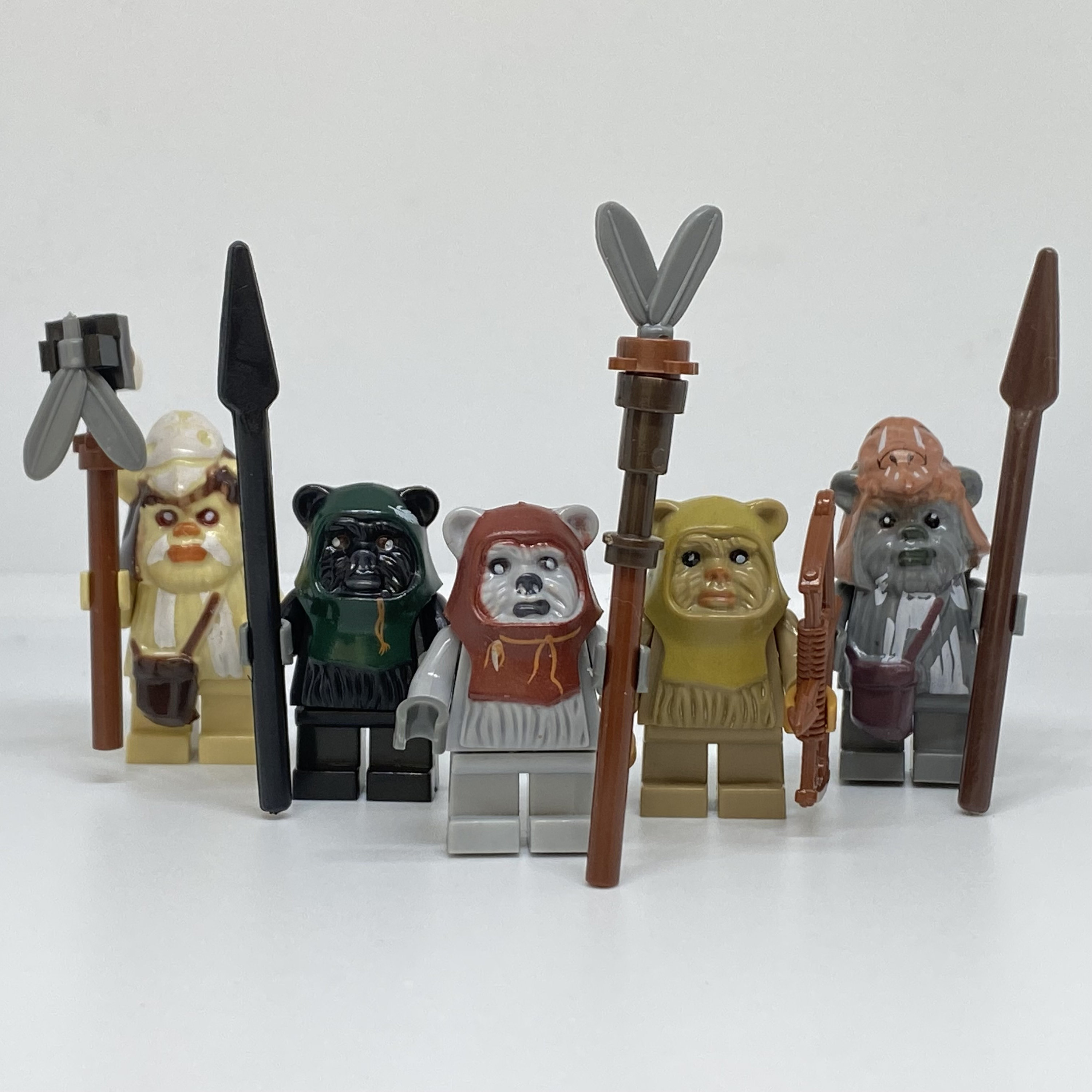 5 Minifigures Star Wars Return of the Jedi Endor Ewok - Etsy Canada