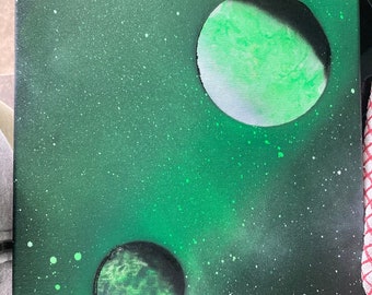 Spray paint art