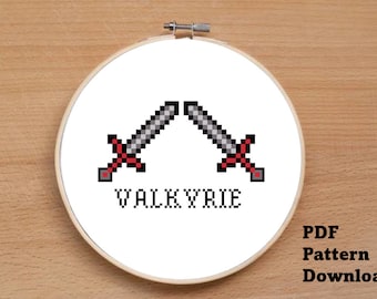 Valkyrie - PDF Cross Stitch Pattern