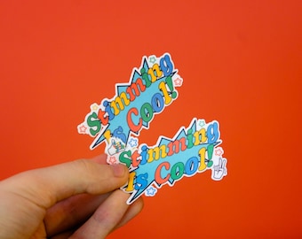 Stimming est Cool Neurodivergent, Autisme, TDAH Autocollant résistant aux intempéries