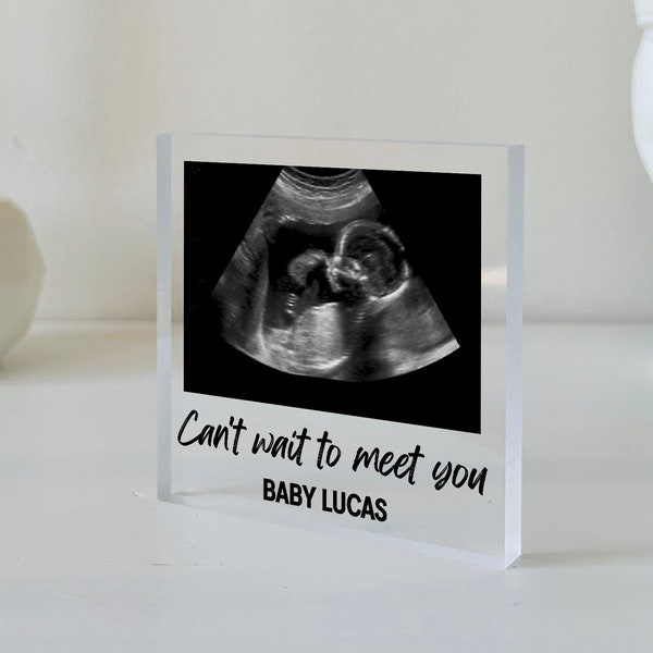 Benutzerdefiniertes Baby Scan Foto - Neues Baby Scan Geschenk, Schwangerschaftansage, Ultraschall Druck, Babypartygeschenk, Muttertagsgeschenke, Oma Geschenk