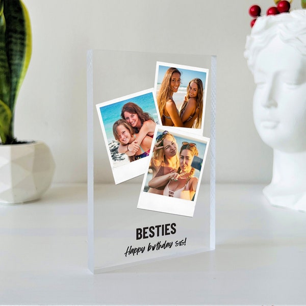 Custom Best Friend Gift - Best Friend Gift for Her Personalized Birthday Gift for Her Custom Acrylic Print Mother’s Day Gifts Grandma Gift