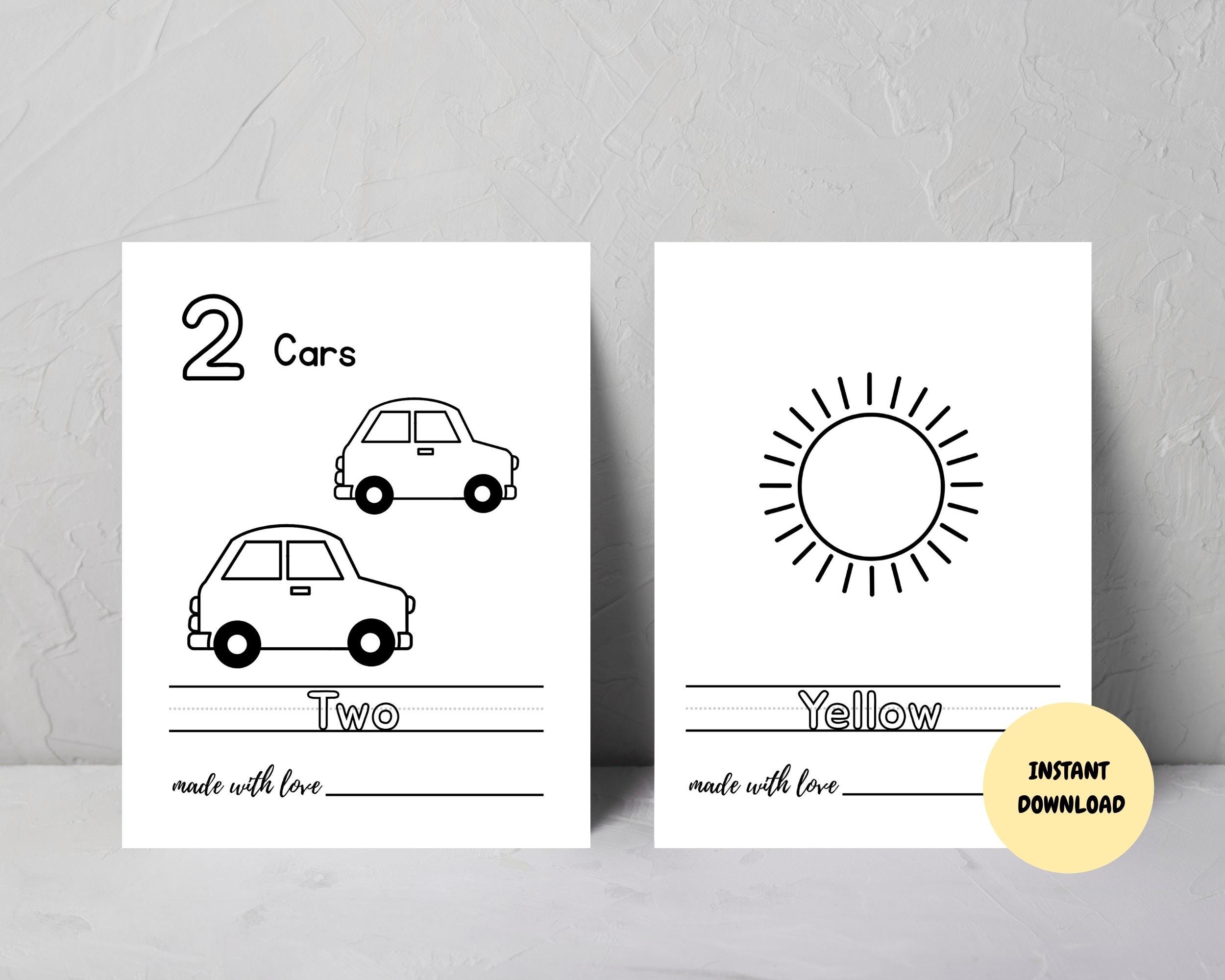 Coloring Book With Pattern Numbers .pdf 30 Pages Numbers and Colors Coloring Book | Toddler Learning (printable ...