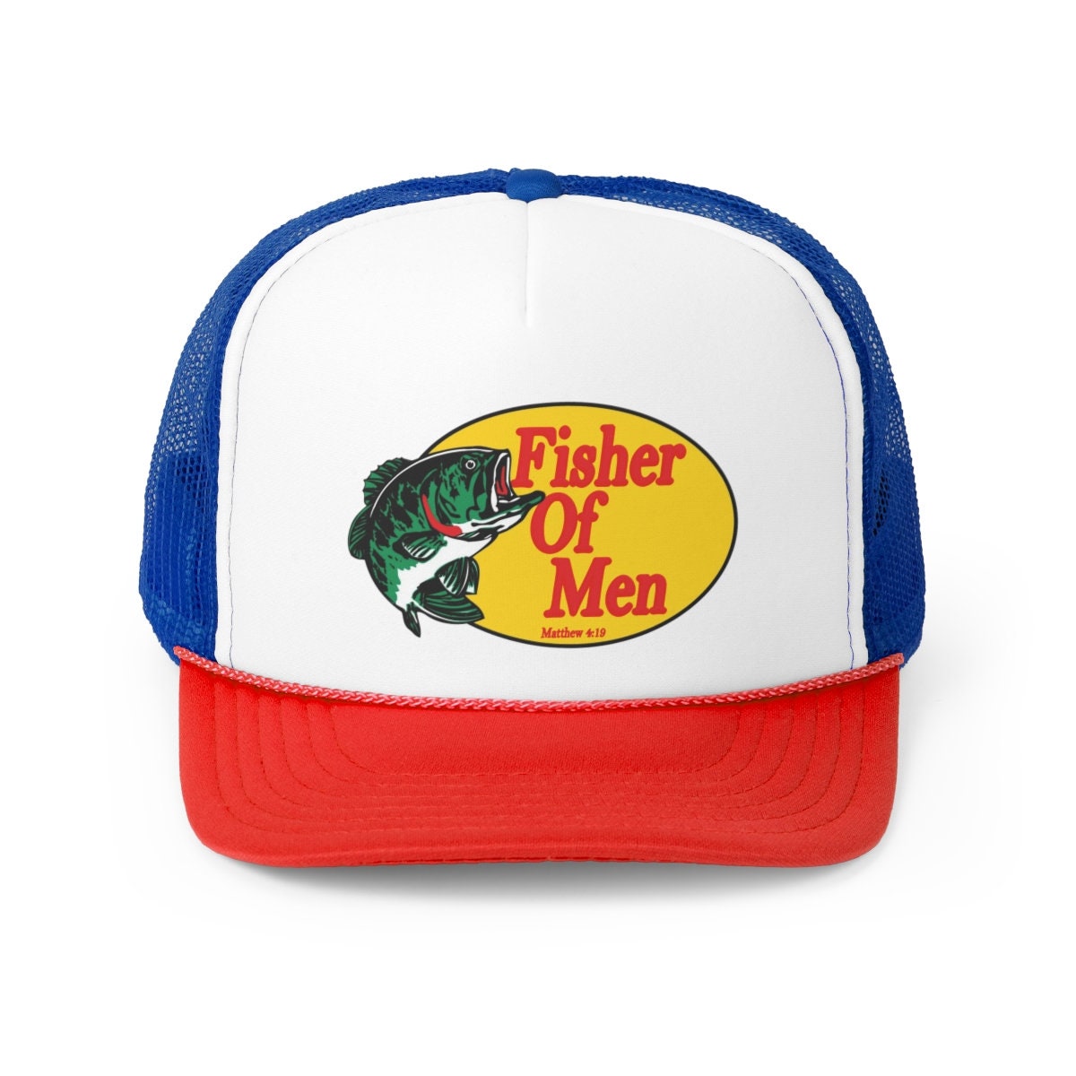Fisher of Men Hat, Christian Trucker Hat, Religious Cap Gift, Jesus  Clothing, Gift 