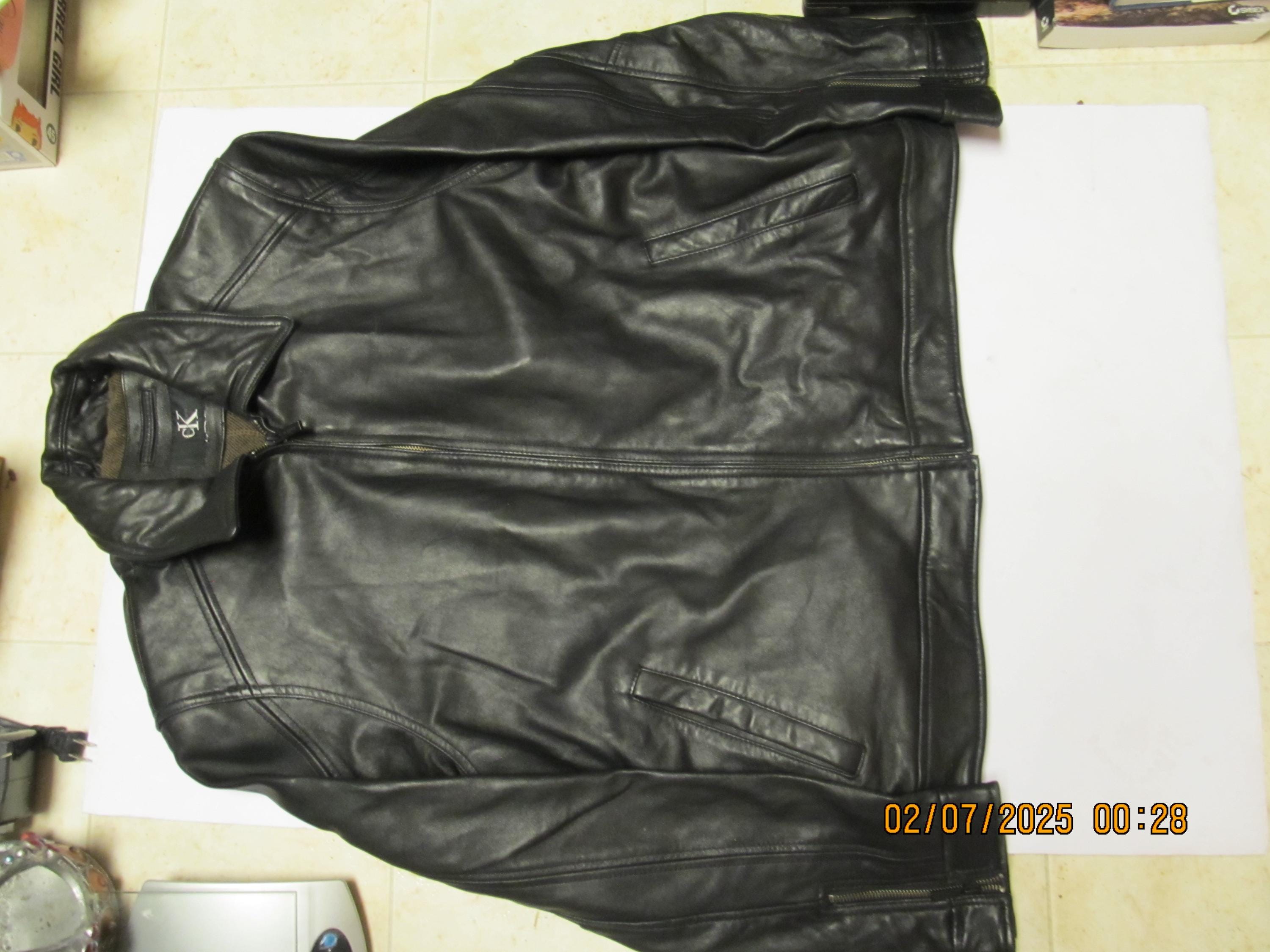 さ*う様 90s カルバンクライン　 real　leather jacket さ*う様 90s カルバンクライン real leather jacket さ*う様 90s