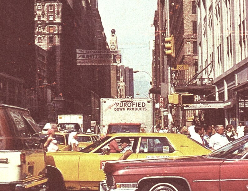 New York Wall Art, NYC Poster, Retro Wall Art, New York Travel Poster, New York Skyline Wall Art, Retro Wall Art, Vintage Wall Art image 8