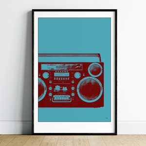 Pop Culture Wall Art Music Poster, Bar Cart Art, Apartment Decor, Pop Art Wall Art, College Dorm Decor, Boyfriend Gift, Girlfriend Gift