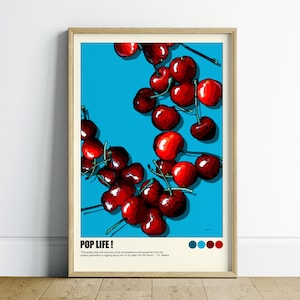 Pop Art Printable Wall Art, Trendy Wall Art Instant Download, Colorful Wall Art Digital Download,  Modern Wall Art, Printable Wall Art