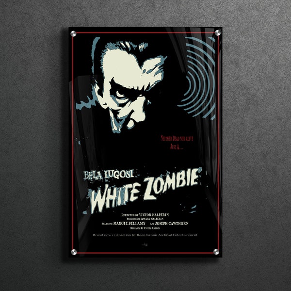 Gothic Wall Art Acrylic Movie Posters, Retro Wall Art Apartment Decor, Film Enthusiast Movie Lover Gift, Modern Home Decor, Husband Gift
