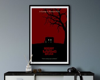 Horror Movie Posters Apartment Decor, Retro Wall Art, Dark Academia Pop Culture Wall Art, Gothic Wall Art, Gifts For Dad, Boyfriend Gift