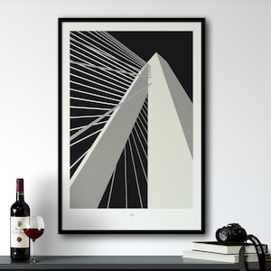 Wydrukowana sztuka ścienna Charleston, sztuka ścienna z Karoliny Południowej, dekoracja mieszkania, plakat podróżny, minimalistyczna sztuka ścienna, sztuka ścienna do biura w Charleston
