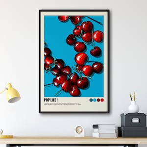 Pop Art Printable Wall Art Trendy Wall Art Instant Download, Colorful Wall Art Digital Download,  Modern Wall Art, Printable Wall Art