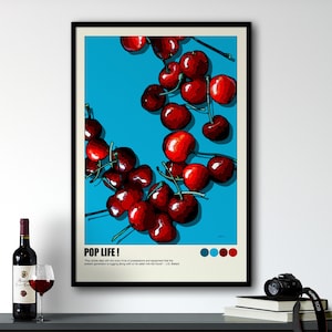 Arte de pared de arte pop, arte de pared de cultura pop, impresión de arte de pared de moda, impresión de decoración de pared de sala de estar, impresión retro, cartel de arte pop, arte de pared original