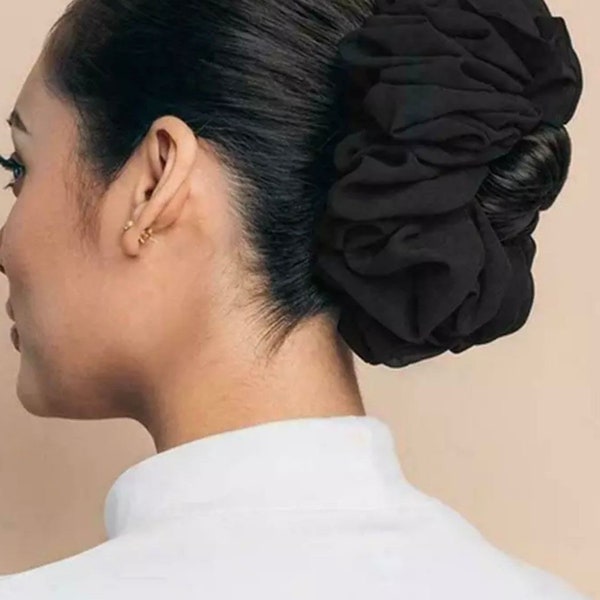 how to wear hijab scrunchie