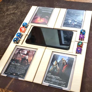 MTG Commander station Laser cut .SVG FILE Download