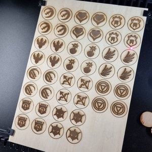 Magia el contador de recolección SVG para corte por láser