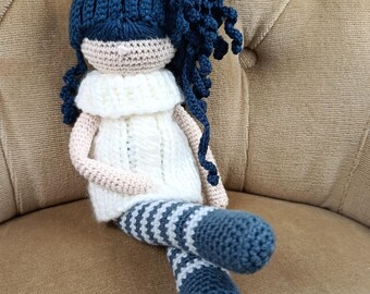CALIPSO - Poupée  décorative amigurumi