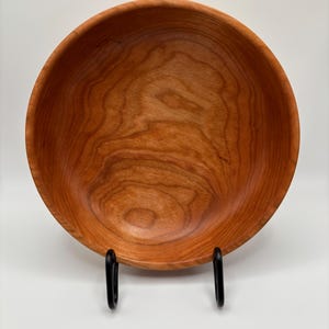Hand turned cherry bowl