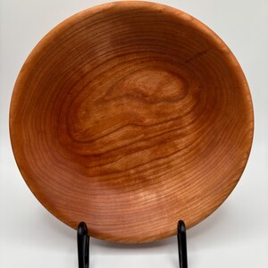 Hand turned cherry bowl