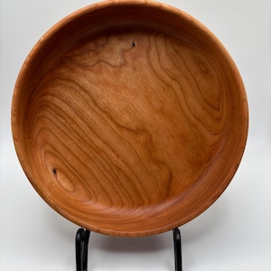 Hand turned cherry bowl
