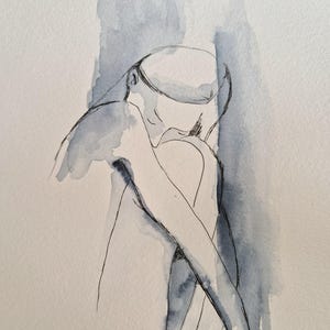 watercolor woman