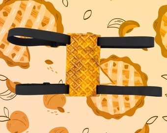 Peach Pie Sex Grinder - Fantasy Adult Grinder Sex Toy - Strap to a Pillow or Towel - Handmade in the USA