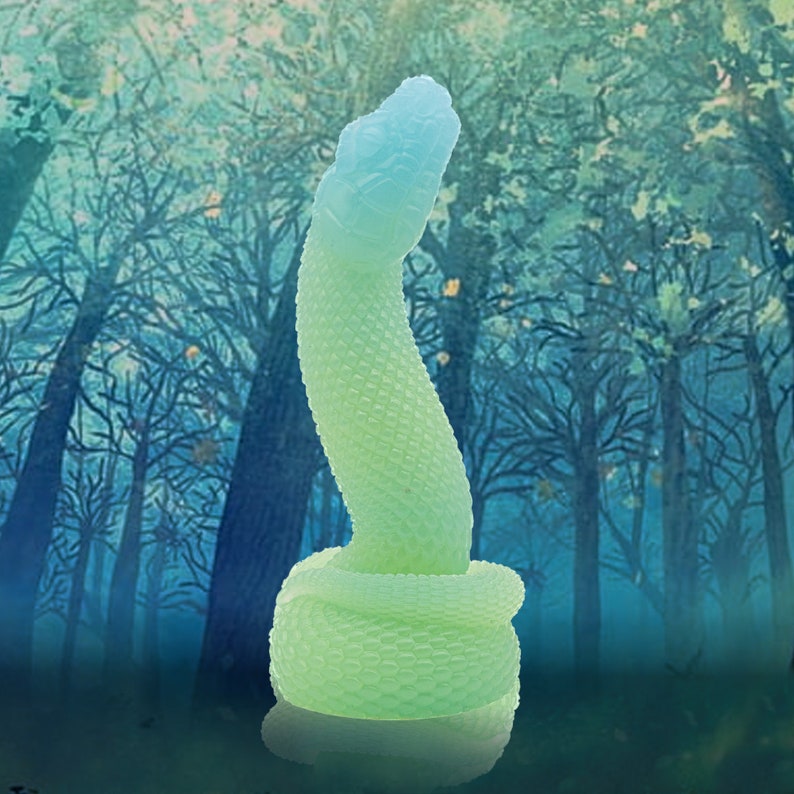 Nathara the Serpent Dildo - Suction Cup Dildo - Snake Dildo - Fantasy Dildo - Adult Toys - Sex Toys - Dildoes for Women Men - Gifts for her 