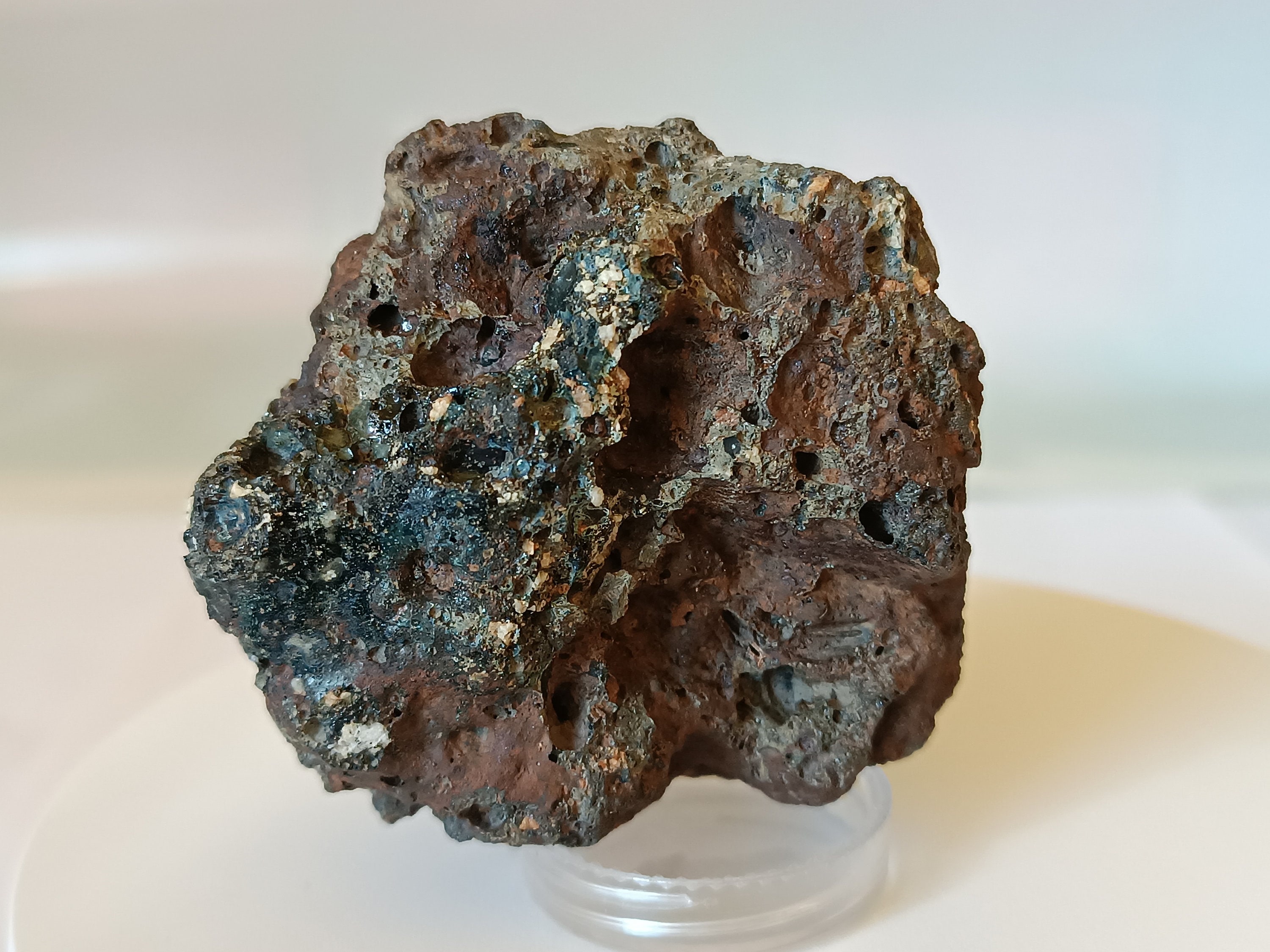 EXTREMELY RARE!!! Wabar Impact Oxidizid Iron Meteorite&some