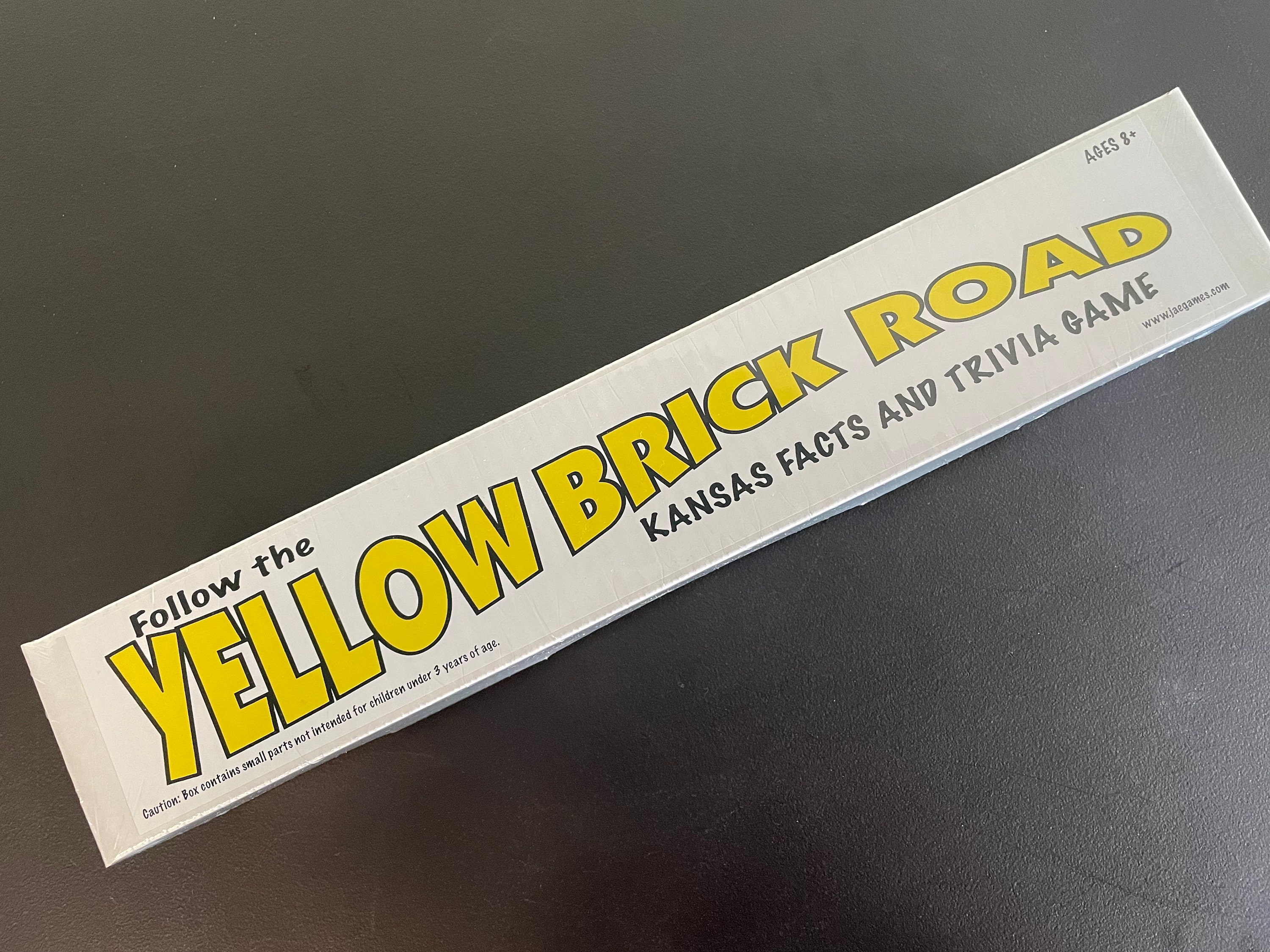 Follow the Yellow Brick Road, Kansas Facts and Trivia Board Game, Wizard of Oz Collectible Etsy