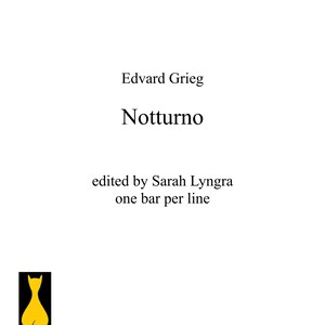 Edvard Grieg Notturno Op. 54 No. 4