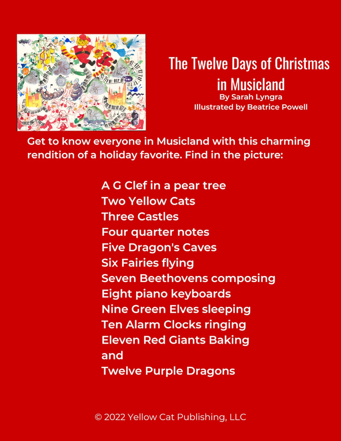 The Twelve Days of Christmas in Musicland Etsy Canada