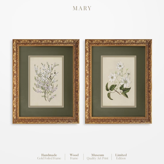 額絵 植物 アートフレーム 4枚セット ボタニカル ナチュラル AN-80196