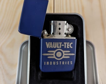 Vault Dweller Lighter  Blue (unfuelled)