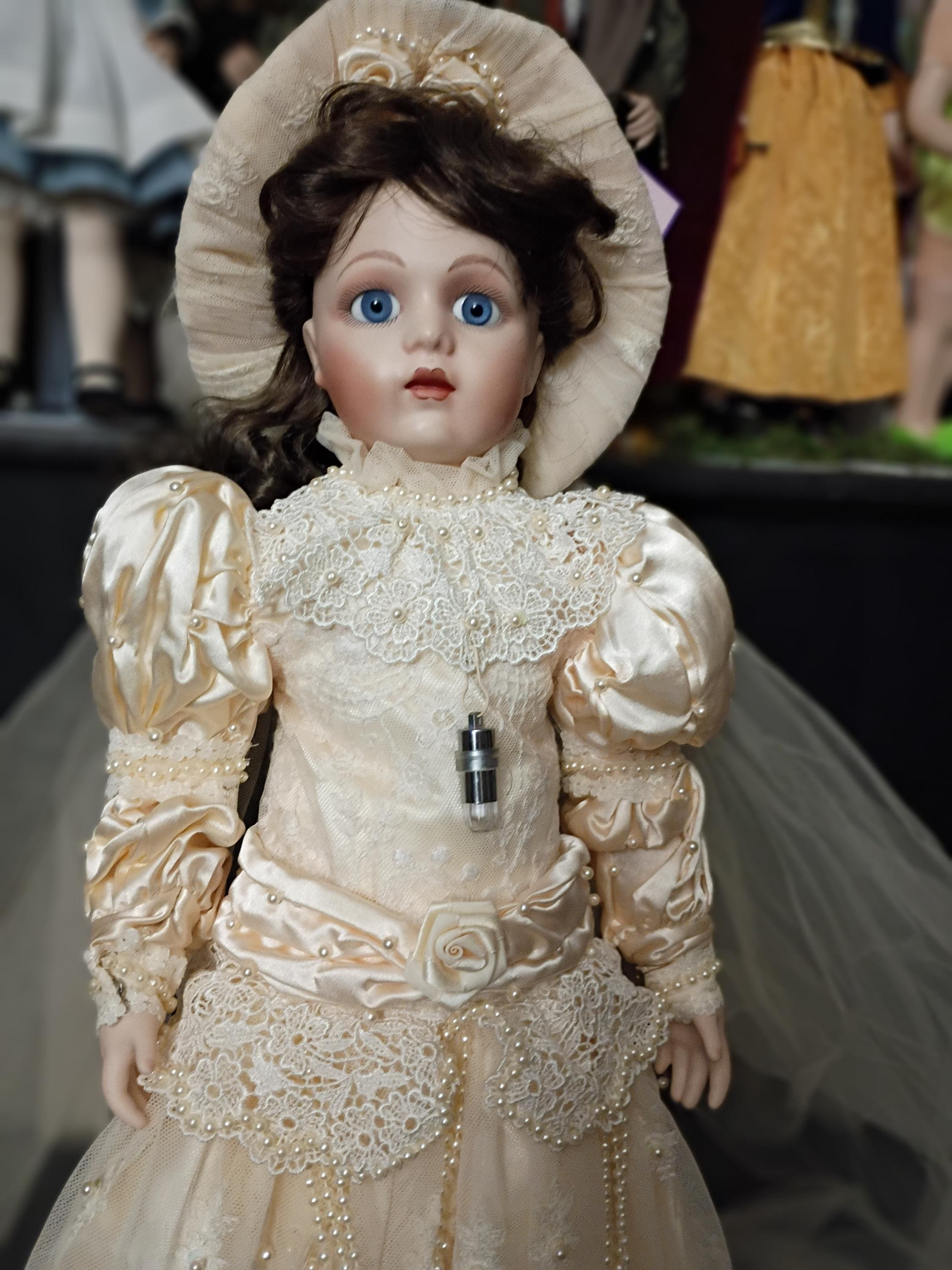 Authentic Haunted/spirited Beautiful Vintage Bride Porcelain Doll
