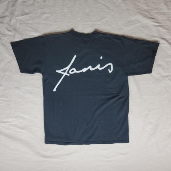 Vintage 90s 00s Janis Joplin graphic t-shirt blac… - image 2