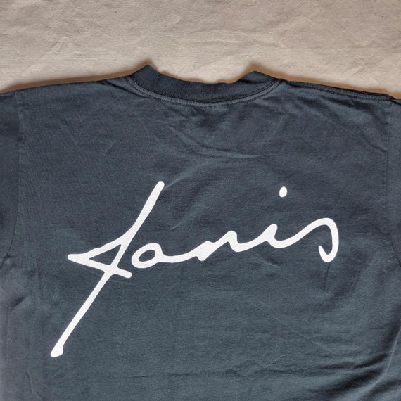 Vintage 90s 00s Janis Joplin graphic t-shirt blac… - image 7