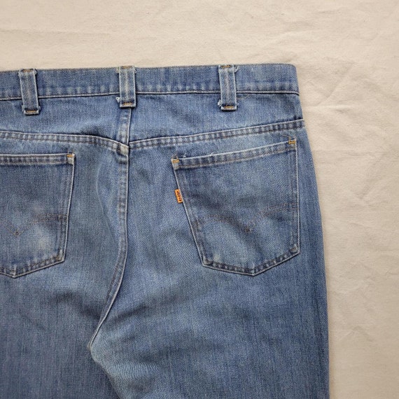 Vintage 70s Levi's bell bottoms flare jeans retro… - image 4