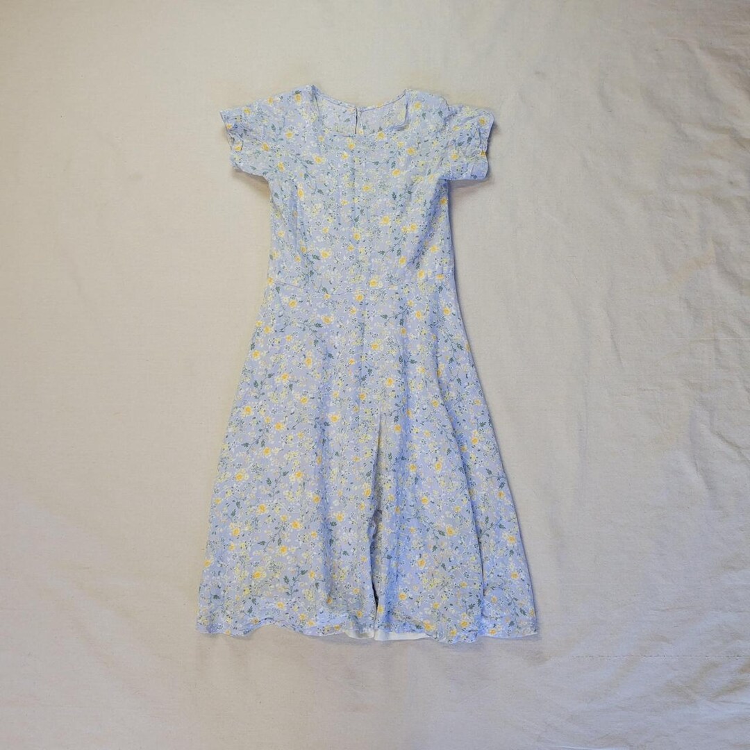 Summer Vintage Dress-Blue main image 0