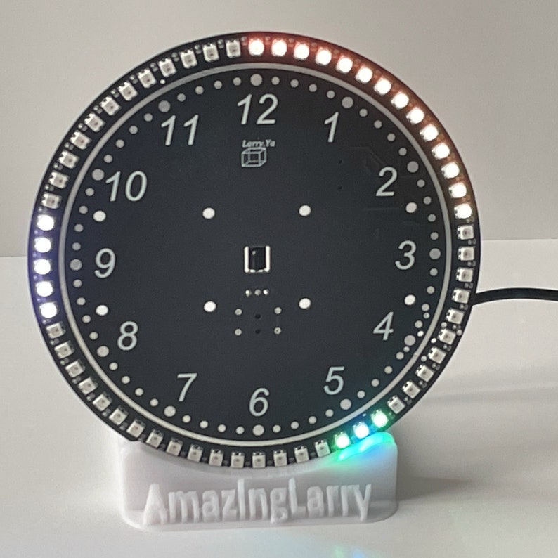WS2812 RGB Clock - Etsy
