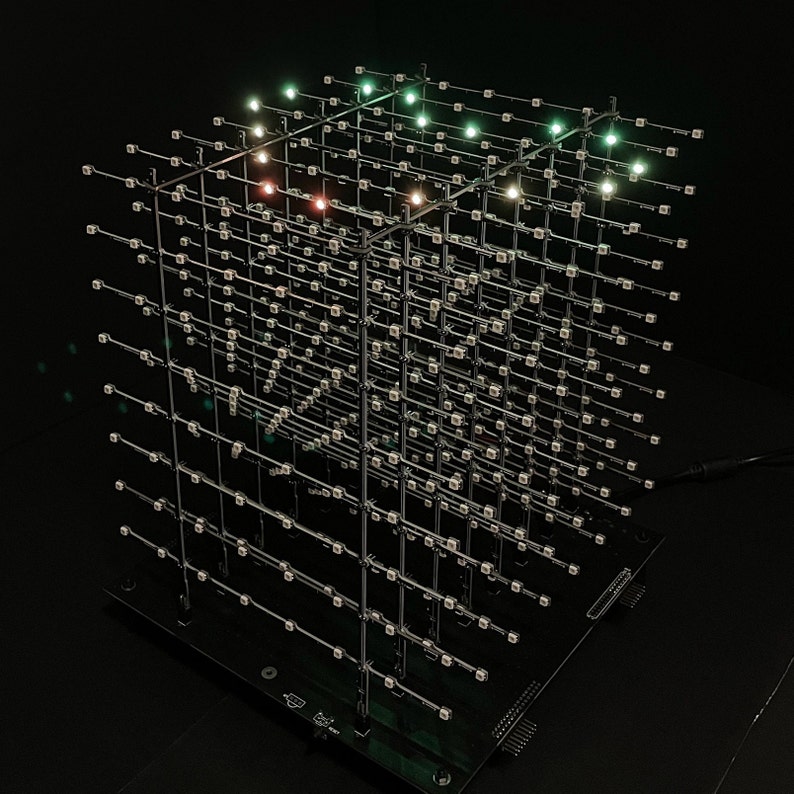 3D Led Cube - Etsy Canada