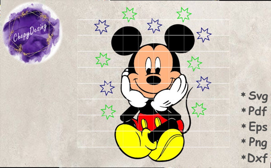 Mickey Svg, Mouse Png, Mickey Clipart, Mouse Cut File, - Etsy
