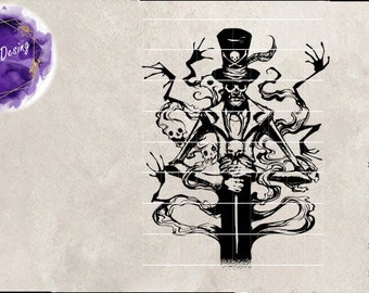 Dr Facilier Svg, Halloween SVg, DR Facilier ClipArt, Halloween Cut File, Dr Facilier Png