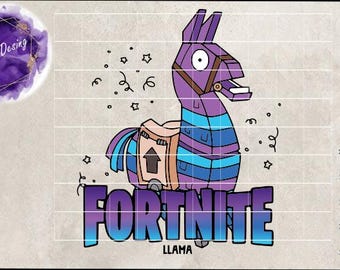 Llama Svg, Llama Gamer ClipArt, Gamer Cut File, Video Game, Battle Royale Png, Battle Royale