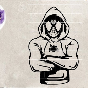 Spider-Man Svg, Spider-Man Png, Super-Hero ClipArt, Spider-Man Cut File