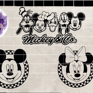 Mickey Svg, Amigos Png, Friends CLipAr, Amor y Amistad Cut File, Mouse Png, Emparejamiento Raton, Bundle Mouse