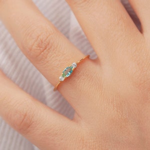 Mother&#39;s Day Gift, Personalized 14k solid gold Birthstone Ring, Mothers Ring , Rings for Women, Wedding rings , Personalized jewelry